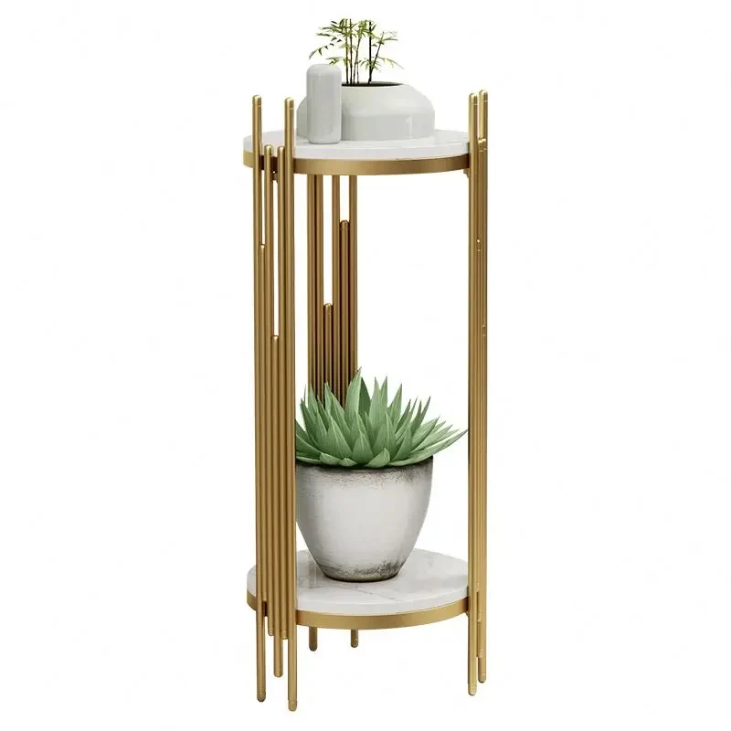 

Индивидуальный дизайн. Элитный декор для гостиной в скандинавском стиле. Современная простая многоярусная напольная подставка для цветов.