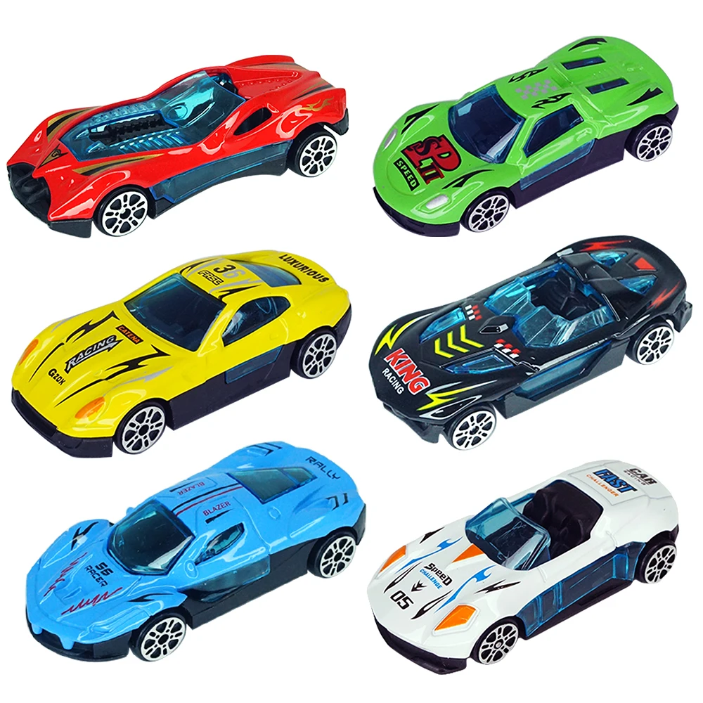 City Alloy Car 1:64 Sports Mini Racing Collection Slide Vehicle Toy Diecast Model Accessory Boy Kids Toys Car Birthday Gift