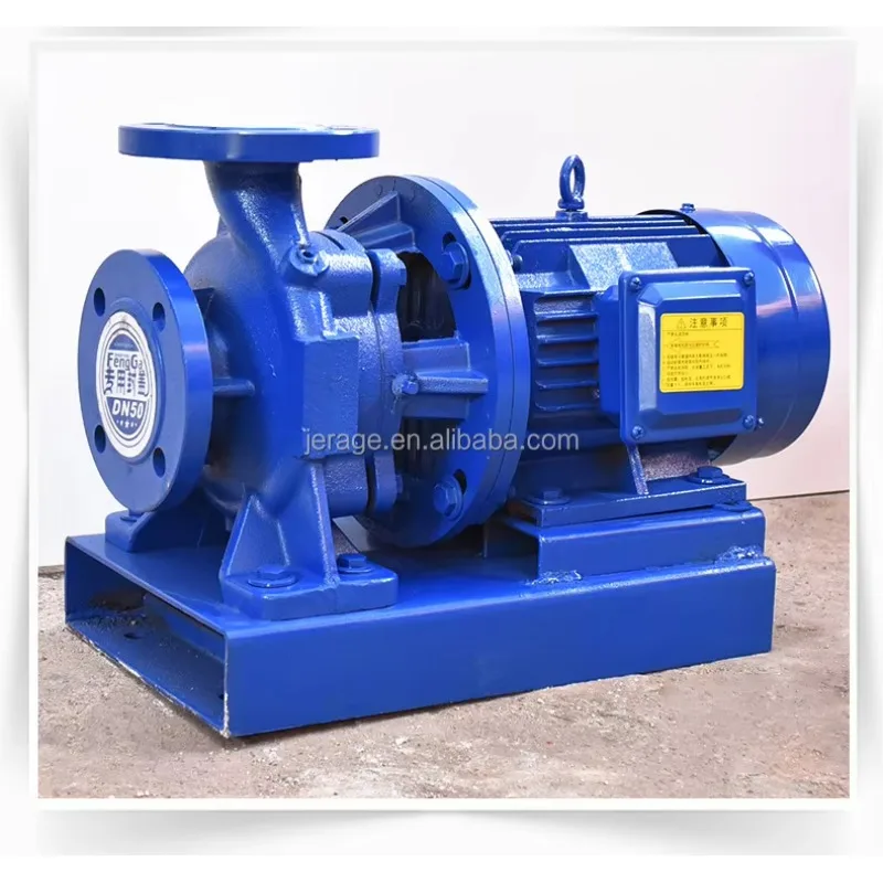 

ISW Water Pump Agricultural Irrigation Cast Iron HT200 Horizontal Piping Centrifugal Pump