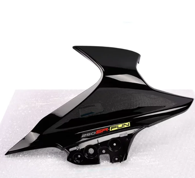 250SR FUN Version Front Headlight Left and Right Covers For CF250-6 Shell Protection Plate Plastic Parts Guide Cover