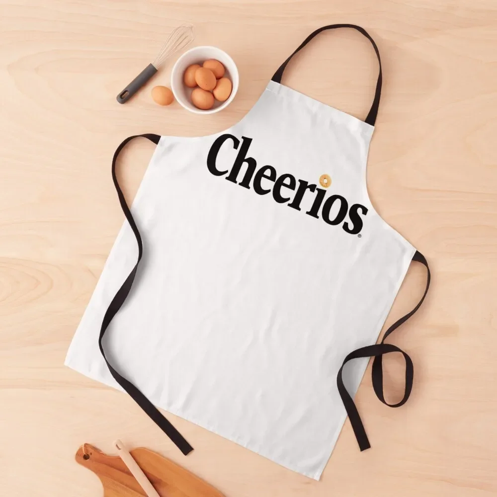 Cherrios Logo Classic Copy Copy Apron work ladies Useful Things For Kitchen home women Apron