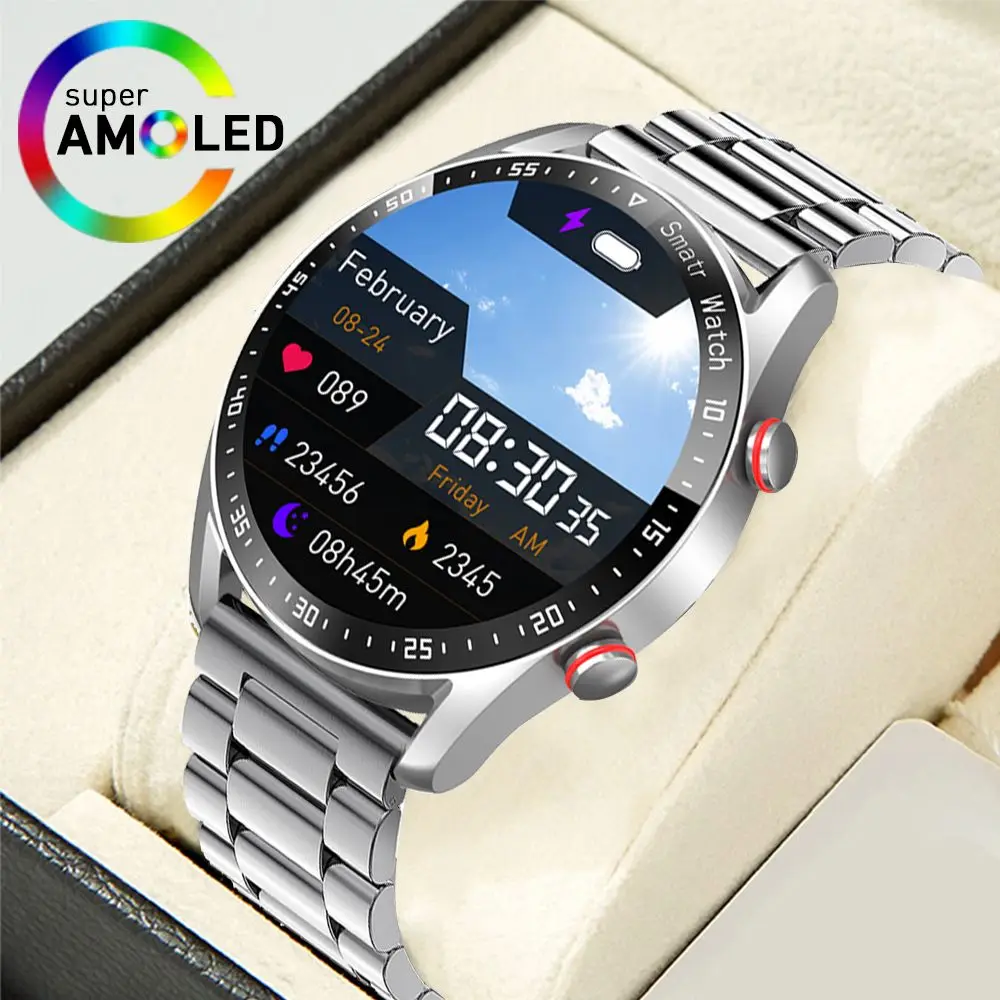 

2024 New PPG+ECG Smart Watch Men 1.28 Inch Screen Health Monitoring BT Call AI Voice Sport Mode IP67 Waterproof Smartwatch Women