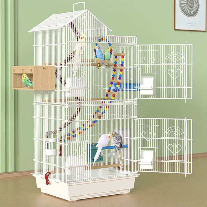 Large Parrots Cages Nests  Breeding Canaries Parrot Transfer Bird Stand Canary Chinchilla Cage Birds Bag Tweety House Outdoor