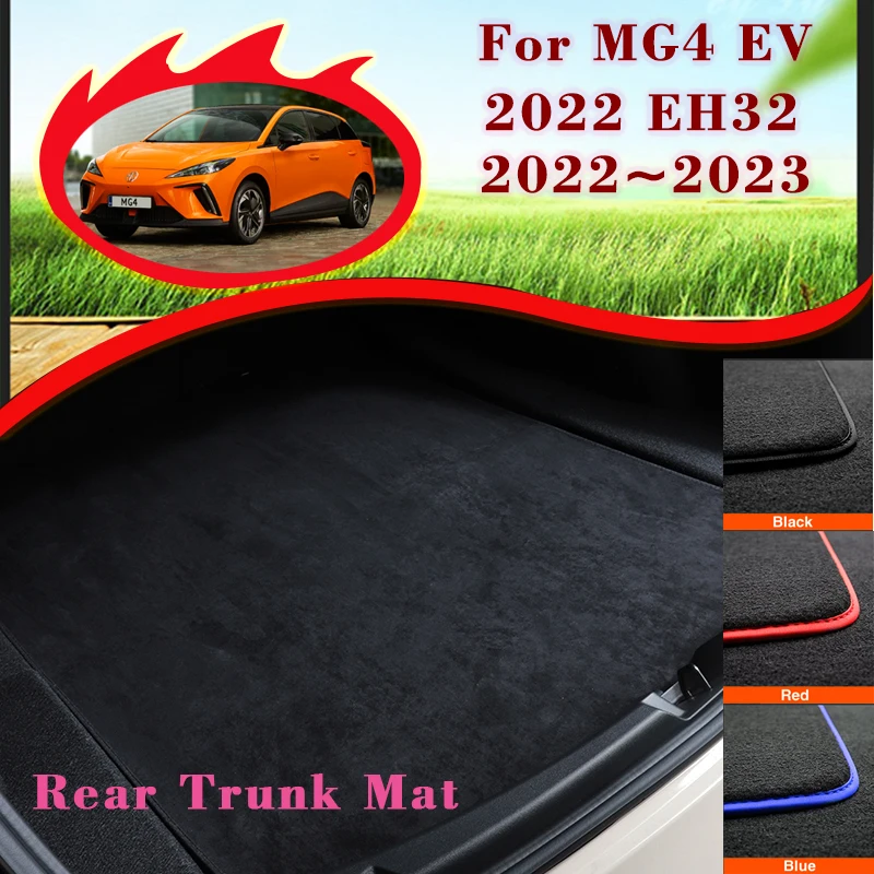 Tappetino posteriore per bagagliaio per MG4 EV 2022 Mg 4 Mat s EH32 2023 Boot Cargo Liner vassoio bagagliaio pavimento tappeto Pad accessori Auto