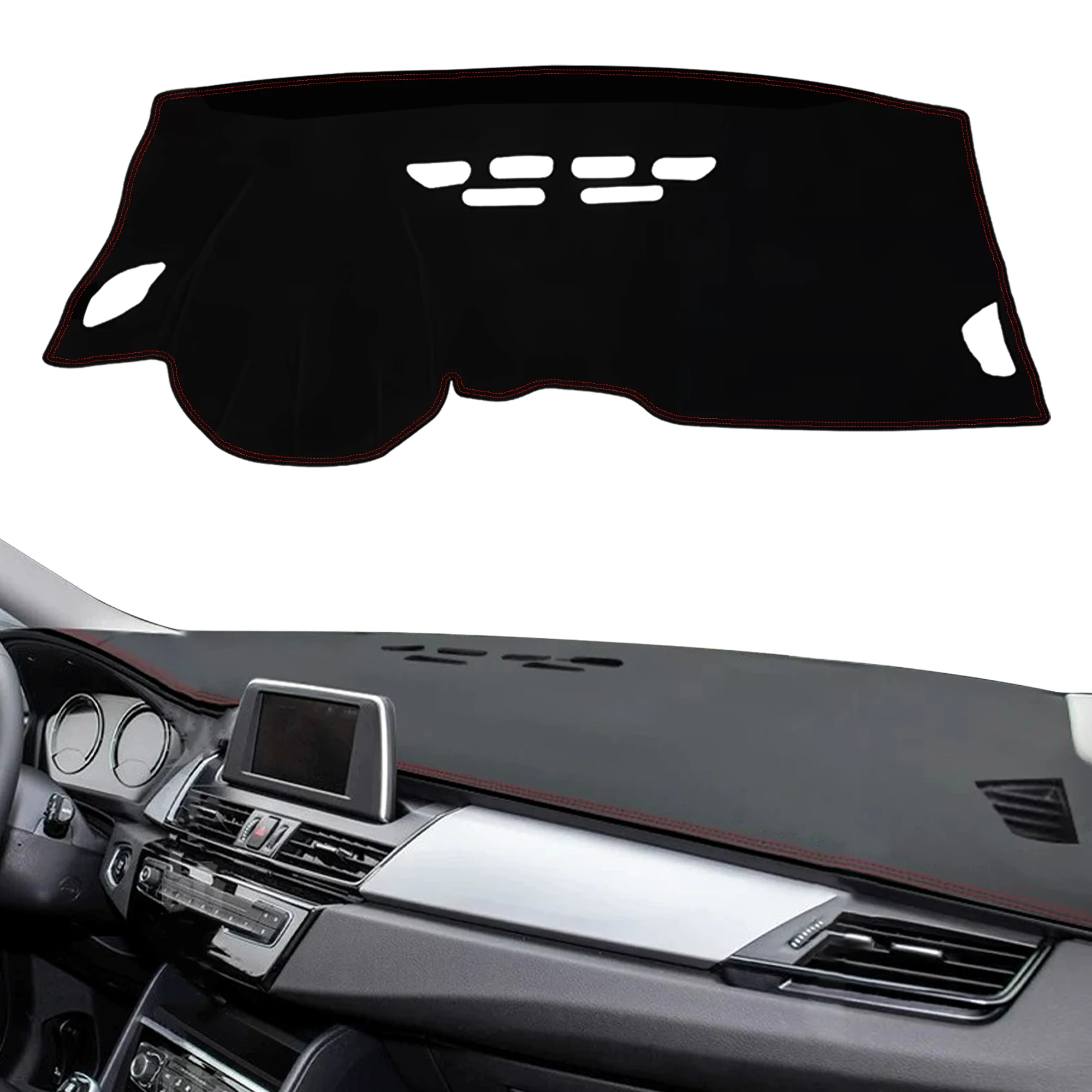 for BMW 2 Series 2014-2019 F22 F23 F45 F46 Coupe Gran Anti-Glare Dashmat Dashboard Cover Dash Mat Sun Block Anti-UV Non-Slip Car