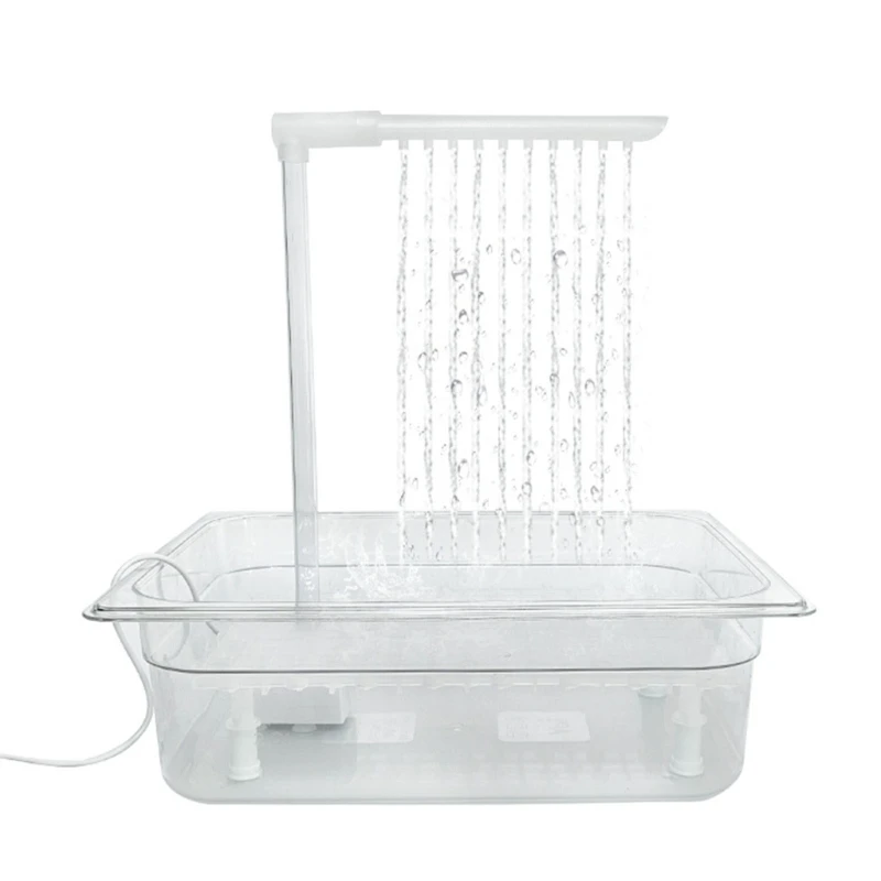 

Automatic Bird Bathhouse Bathtub Parrots Shower Box with Multiple Tap Shower Multifunctional Bird Bathtub Drop shipping
