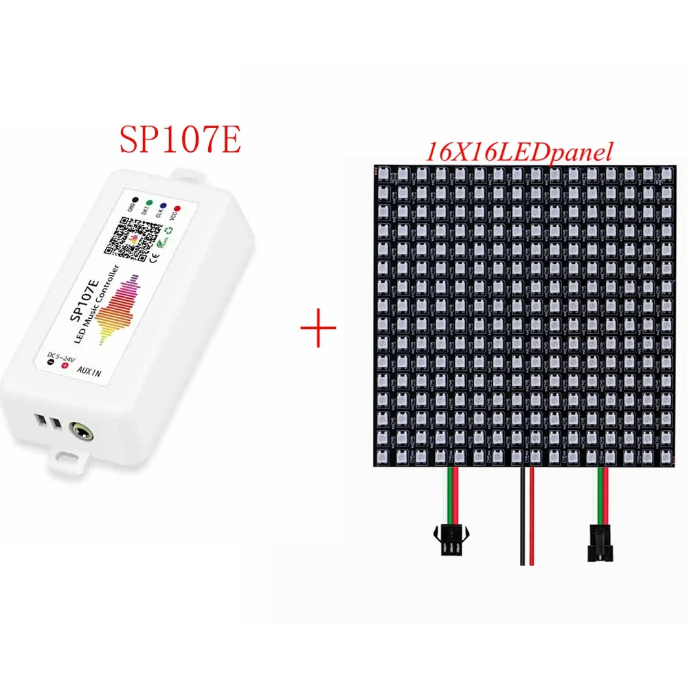 WS2812B LED قطاع ضوء تحكم RGBIC DC5V-24V WiFi الموسيقى متوافق SK6812 SP107E عنونة التحكم الذكي في التطبيقات 1-5 قطعة