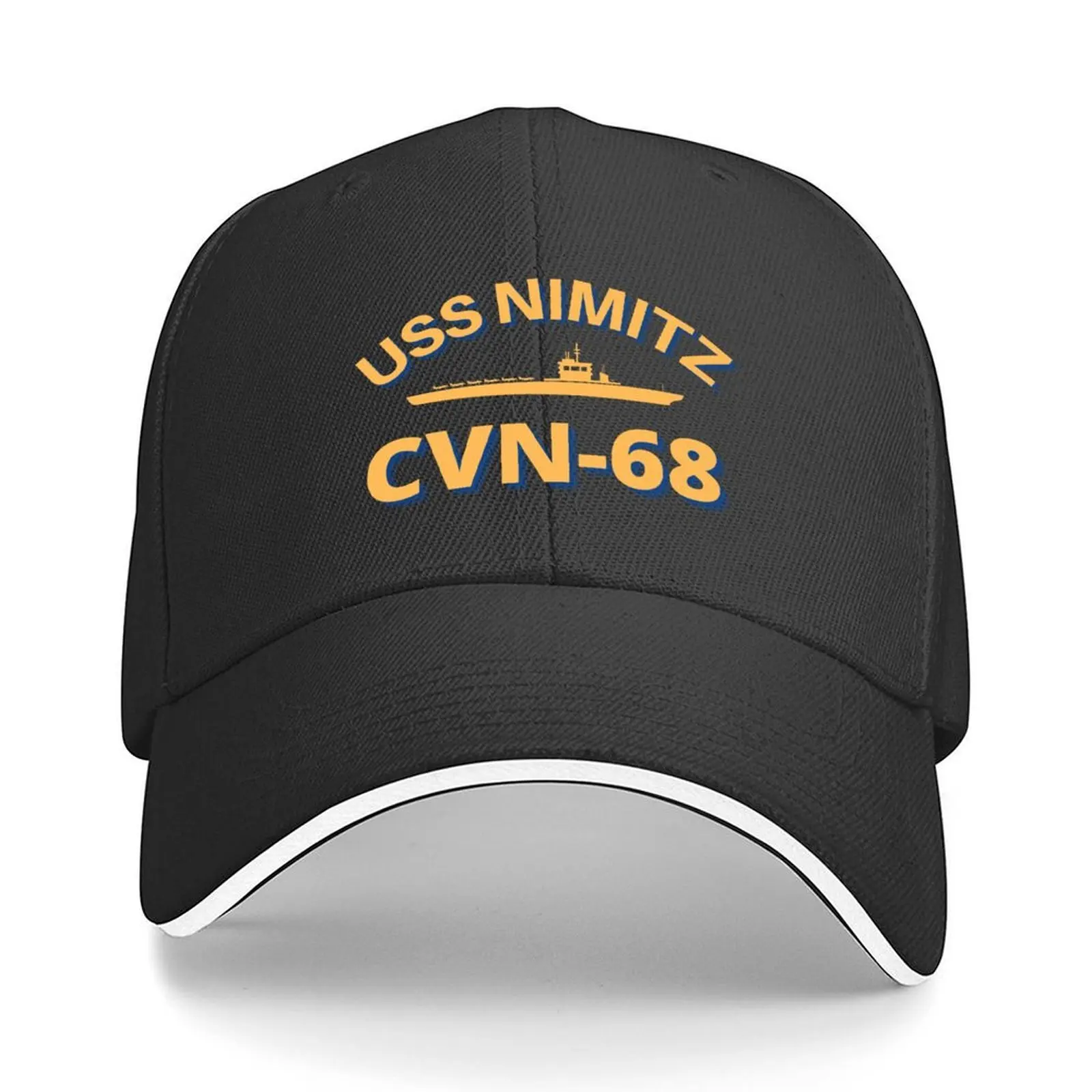 

United States Navy Aircraft Carrier CVN-68 USS Nimitz Baseball Cap luxury woman cap cute Custom Cap Women Beach Fashion Men's