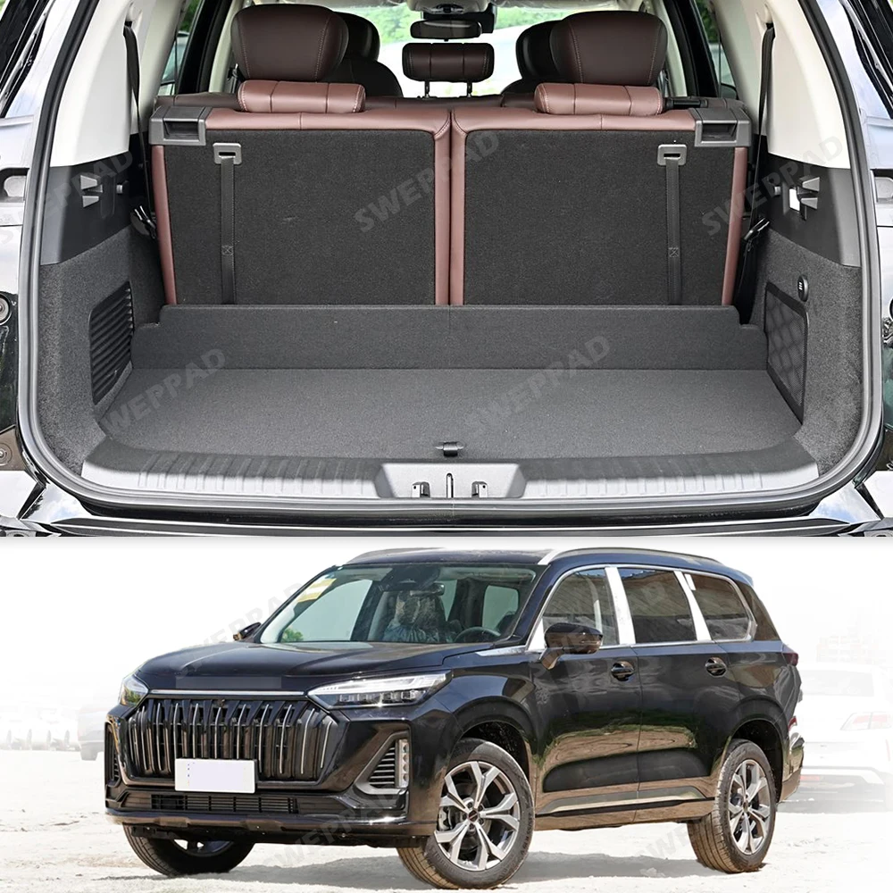 For Exeed VX 5 Seats 2022 2023 Car Trunk Mat Car Cargo Liner Protective Pad Interior Protector Accessories Custom