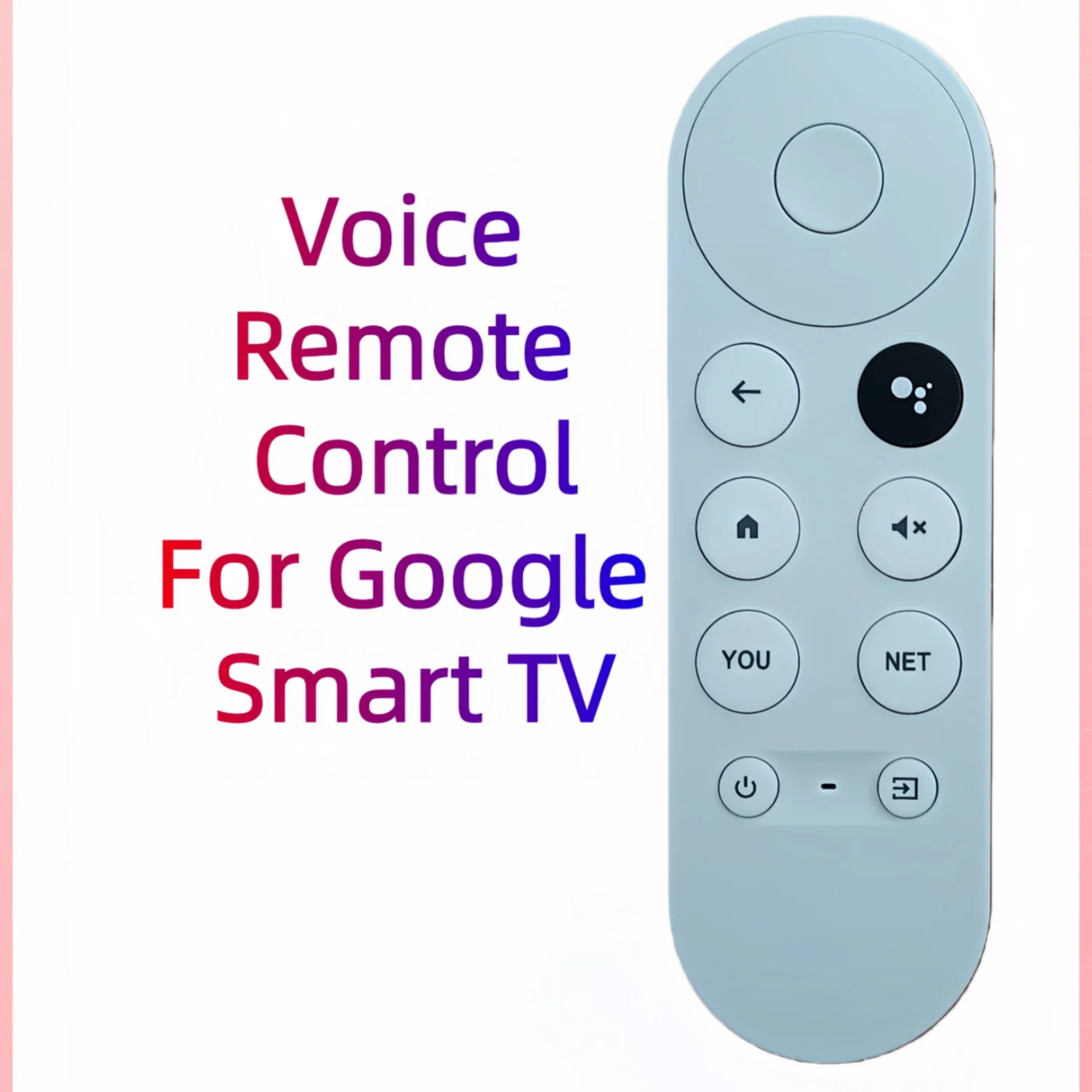 Nuevo Control remoto por voz de alta calidad G9N9N para GoogleTV Chromecast 4k reproductor multimedia para treinar la nieve