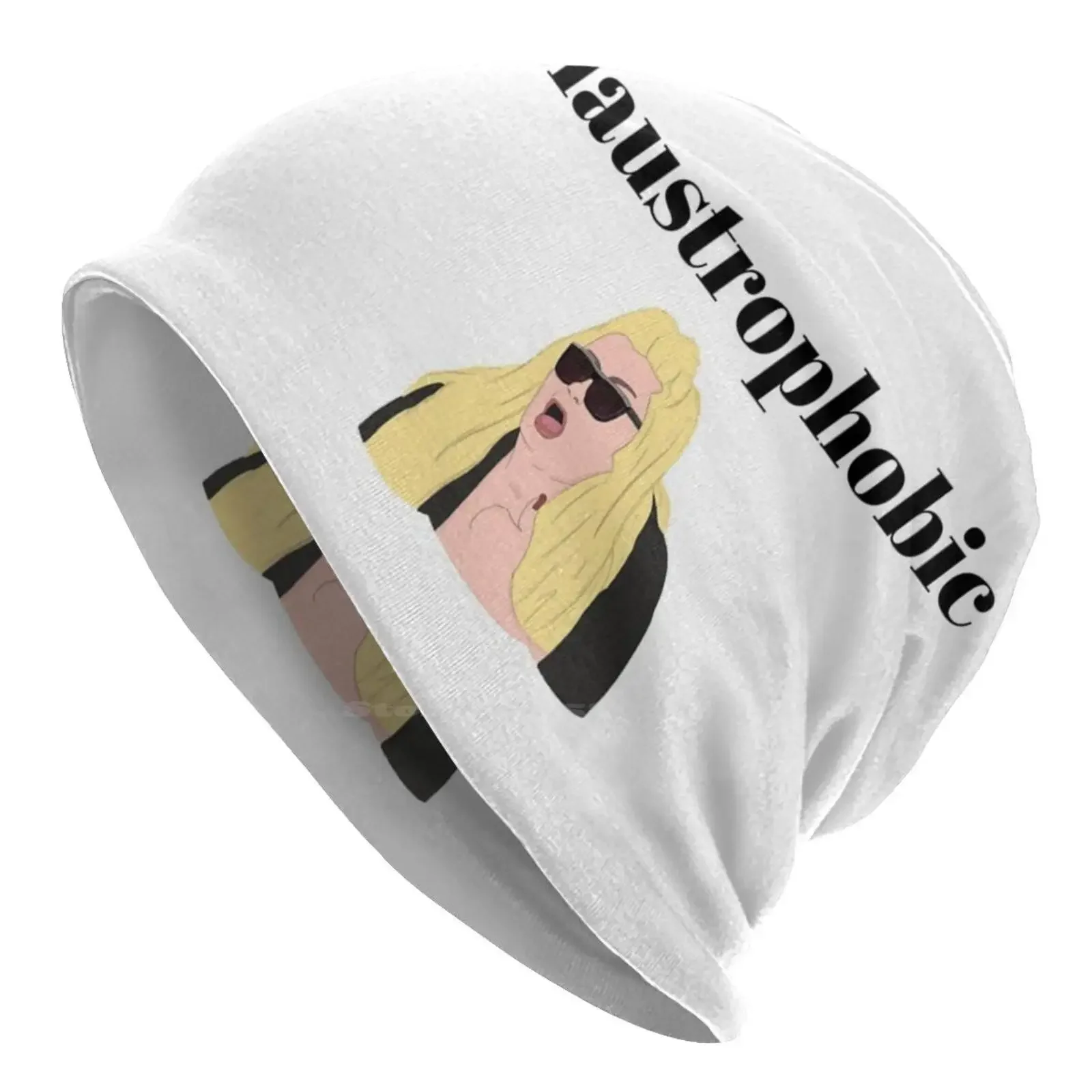 Collins I'm Knitted Hat Warm Beanie Outdoor Caps Awards Collins Claustrophobia Collins Meme Queen Funny Darren Im