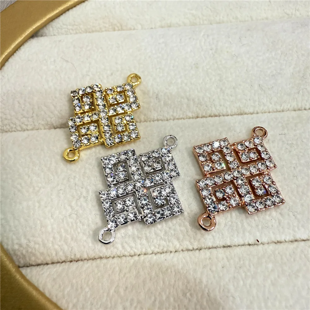 

Медные позолоченные подвески «сделай сам», ювелирные изделия, модные бусины и подвески 2025 года для рукоделия ручной работы, аксессуары для рукоделия оптом