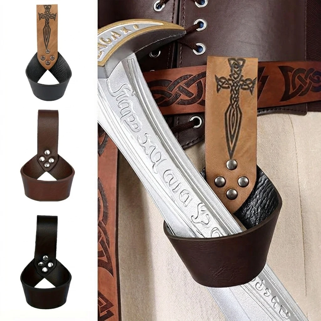 Renaissance Costume Accessories Medieval Knight Sword Sheath