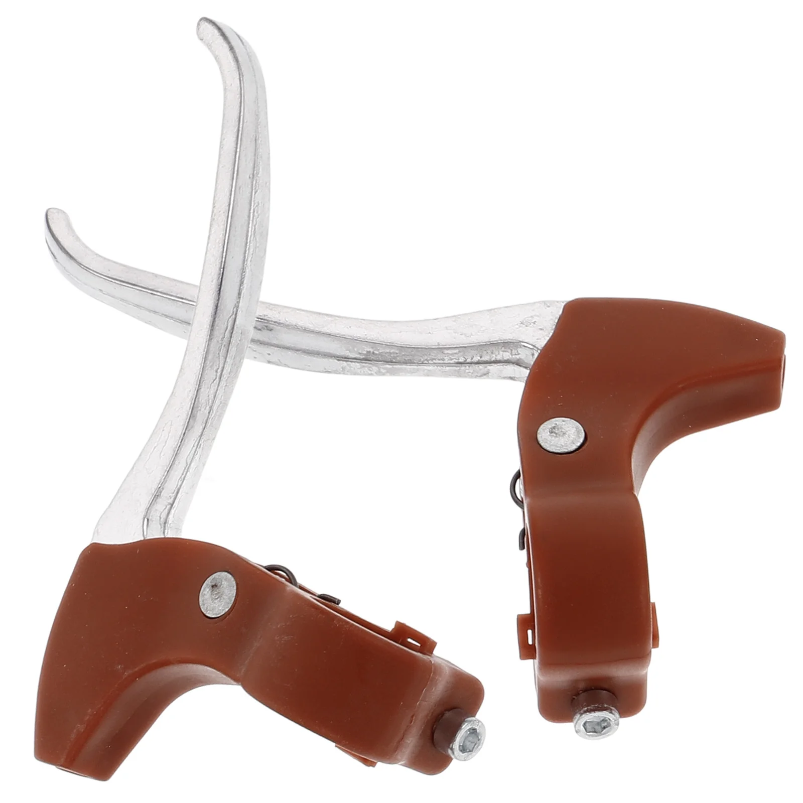 

2pcs Bicycle Brake Levers Set For Kids Mountain Road Bikes Universal Brake Lever Replacement Durable Aluminum Abs Lightweight