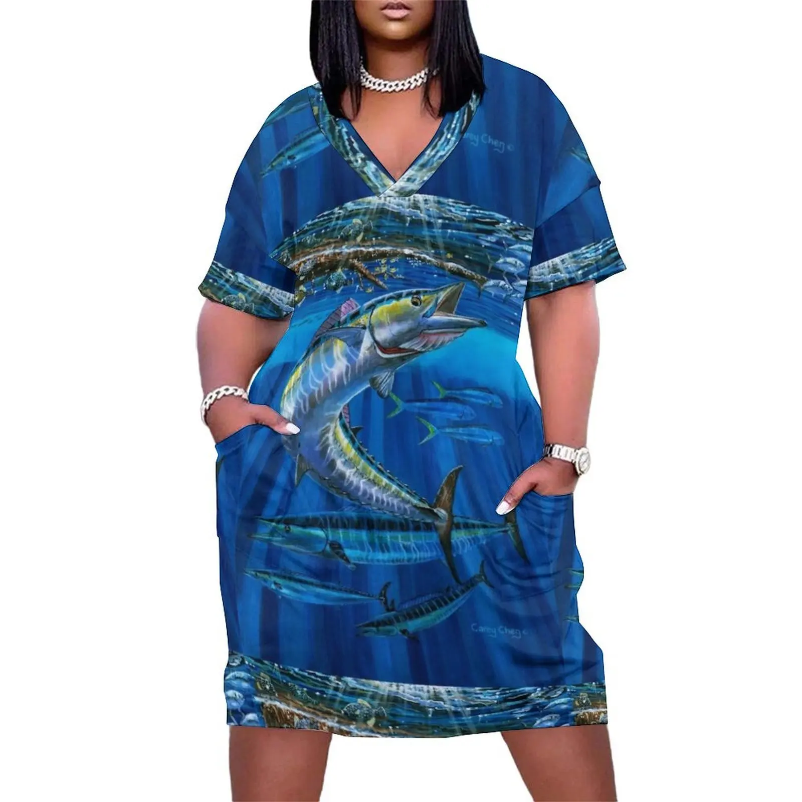 

Wahoo Haven Loose Pocket Dress elegant and pretty women's dresses luxury dress summer dress womens 2025 Women's summer dresses