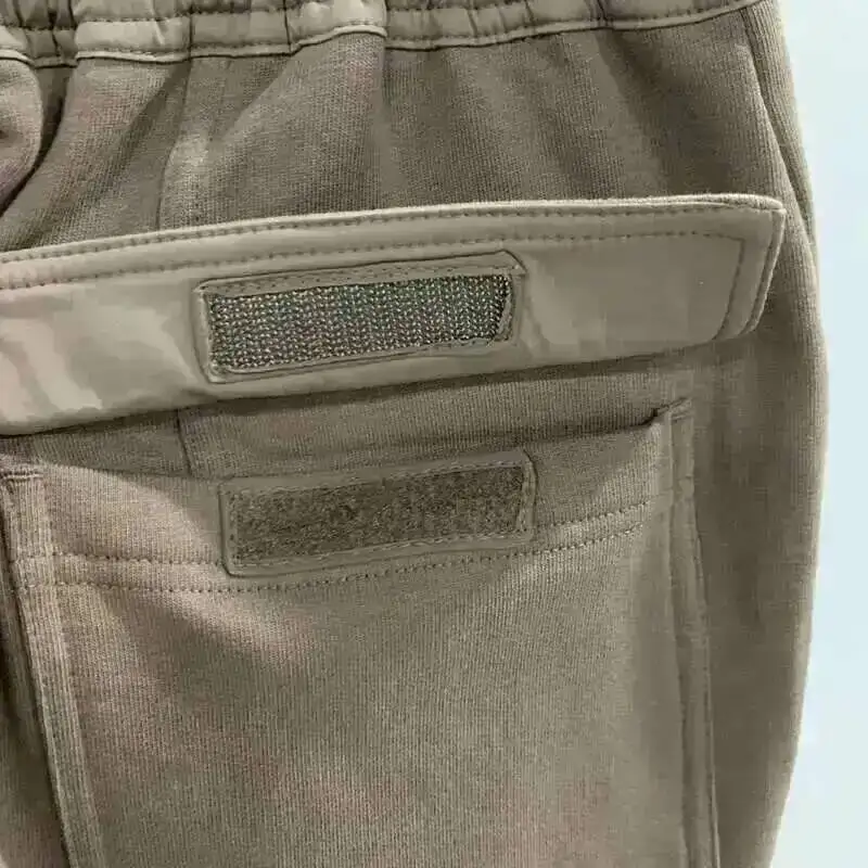 HKSH Spring Autumn New Men Tide Classic Thicken Cotton Fleece Harem Pants Sports Casual Dark Dark Chic Ins Vibe RO Style HK1394