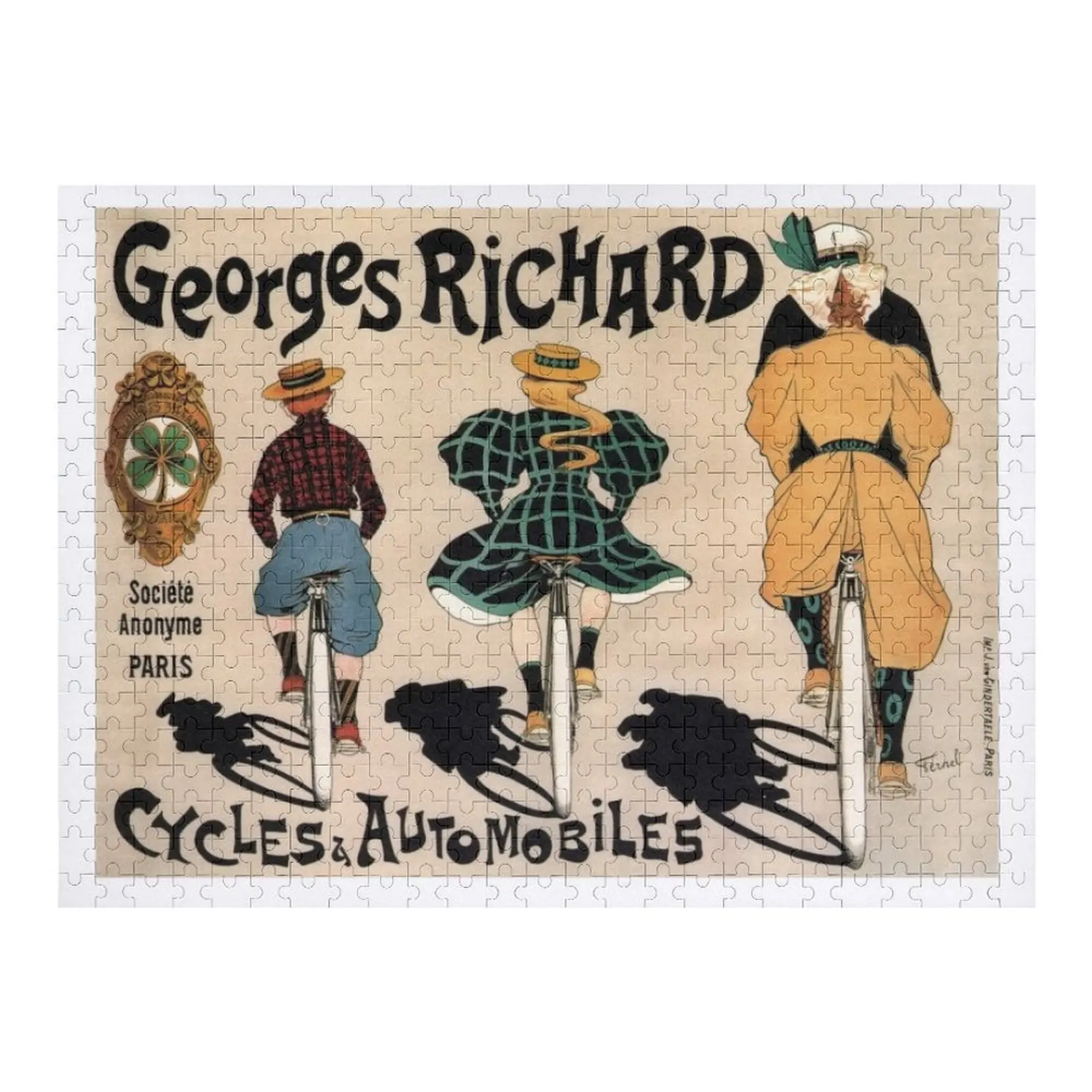 

Poster from Georges Richard (1896) Jigsaw Puzzle Novel Toys For Children 2022 Photo Puzzle