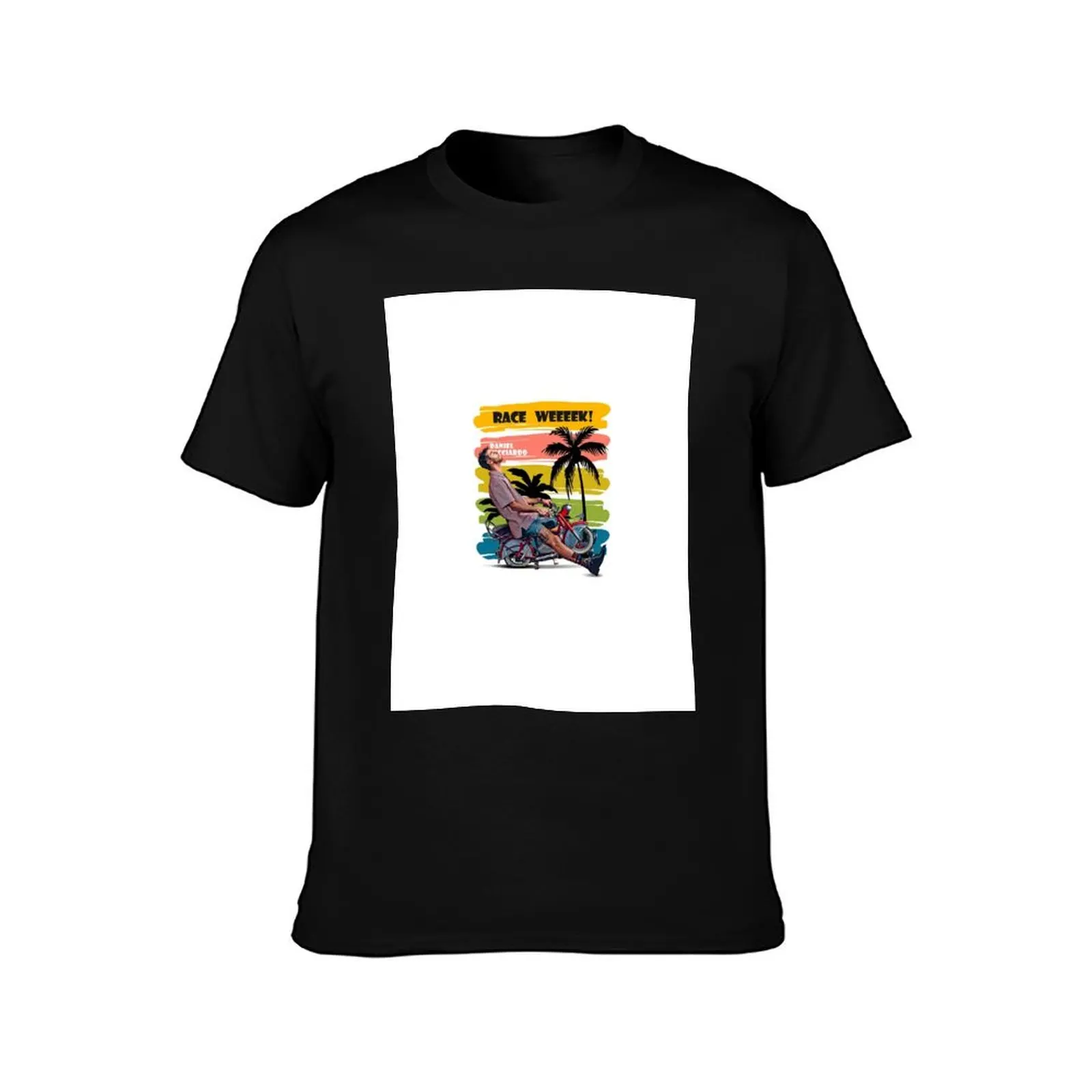 Daniel Ricciardo - Race Week T-Shirt korean fashion affliction shirts customizeds Funny t-shirt shirts graphic tee men