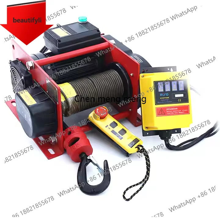 

a38 220V Home Winch 1 Ton Electric Hoist Multi Function Lift 380V Industrial Lifting Equipment