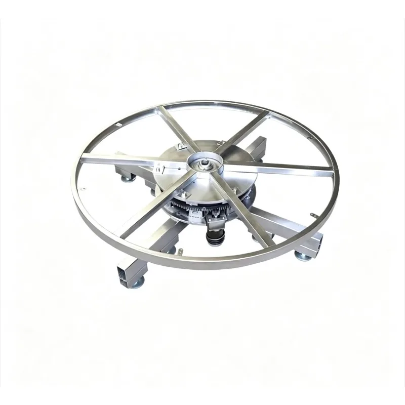 Electric Remote Control Stage Turntable Industrial Display Speed Adjustable Steel Frame Rotating Base Display Stand