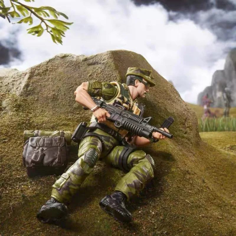 Hasbro G.I.Joe Classified Figurka Akcji Wojskowej Gung-Ho w Skali 1/12 - Dostępna Od Ręki Kolekcjonerski Prezent dla Kolekcjonerów