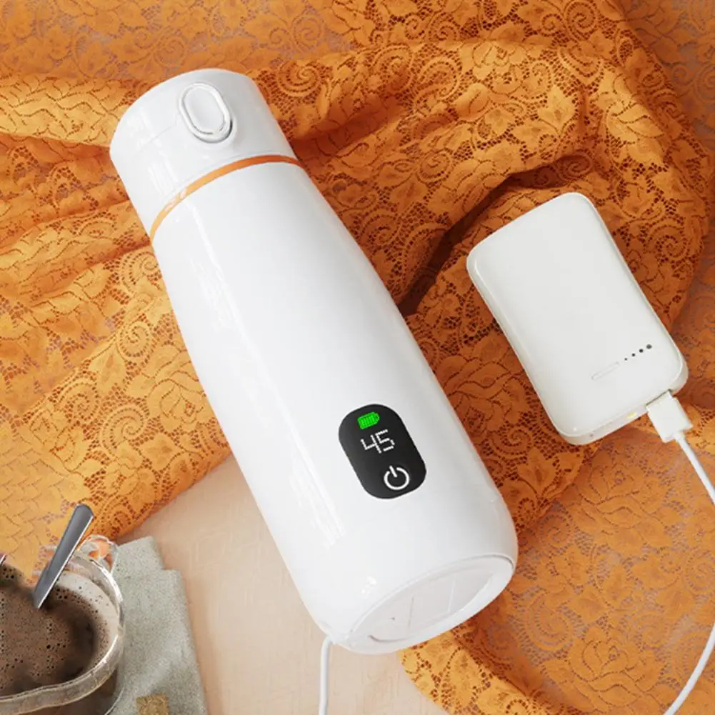 

5-minute Fast Heating Bottle Warmer Portable Milk Warmer with Fast Heating Super Fast Charging for Precise for Travel for Travel