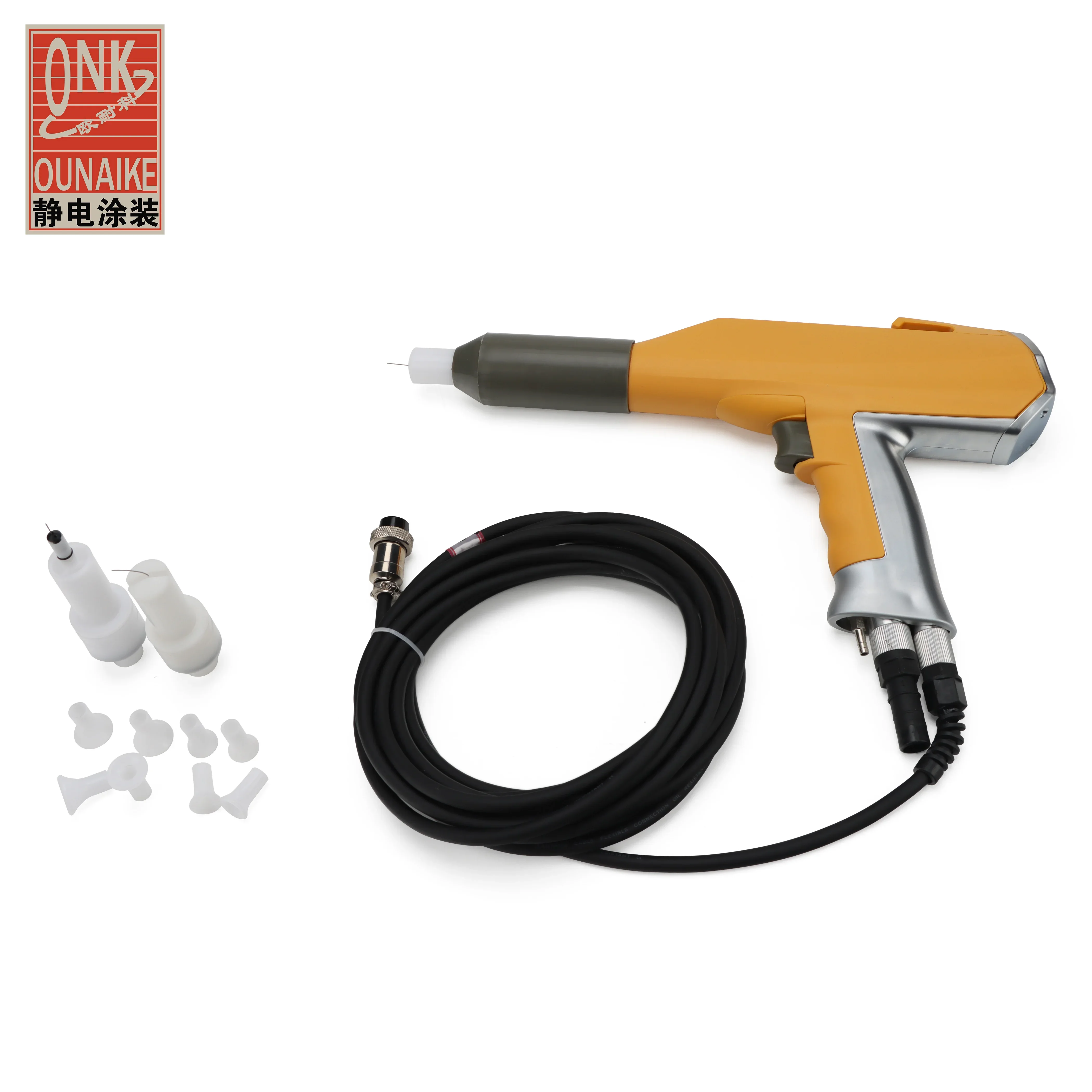 Mini macchina per verniciatura a polvere da laboratorio con verniciatura a polvere a spruzzo da 300-400 g/minuti in macchinari per verniciatura a polvere metallica