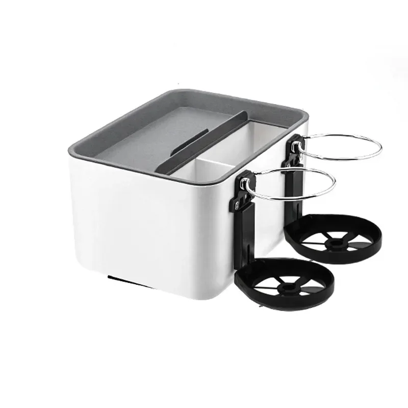 Multifunctionele auto-opbergdoos Armsteun Organizer Auto-interieur Organizer Accessoires Telefoon Tissue Cup Bekerhouder