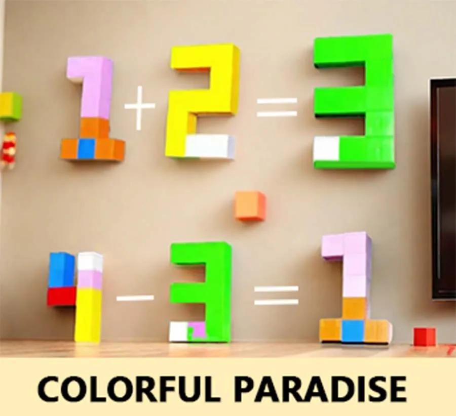 Magnetische blokstartset voor kinderen Klaslokaalbenodigdheden, magnetisch bouwspeelgoed, Montessori-leerspellen voor kinderen vanaf 3 jaar