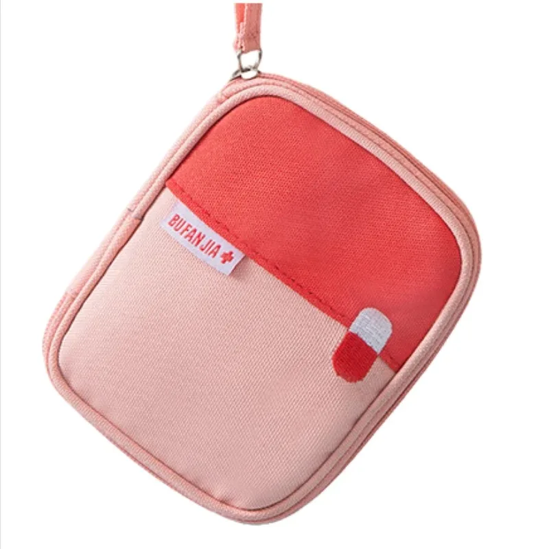 Wasserdichte Medikamentenaufbewahrung, kleine Tasche, tragbare medizinische Tasche, tragbare Medizintasche, Notfalltasche für den Außenbereich