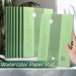 Watercolor Paper Pad 200g, 20 Sheets Medium Grain Textured Grain for Painting, Drawing, Art Journaling for Artist, Beginners