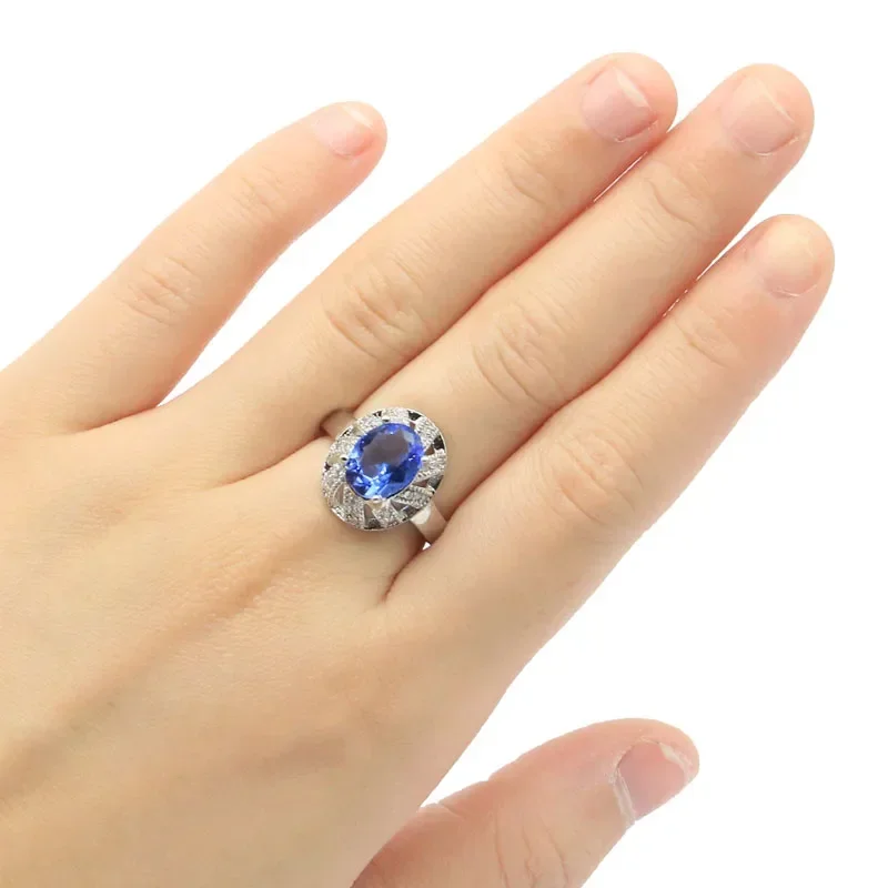 925スターリングシルバー製 カスタムリング ファンシースピネル エメラルド チェンジングズルタニテル バイオレットタンザナイト