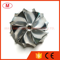 K04 42.00/56.08mm 6+6 blades Performance Turbo Billet compressor wheel/Aluminum 2618/Milling wheel for turbocharge Cartridge