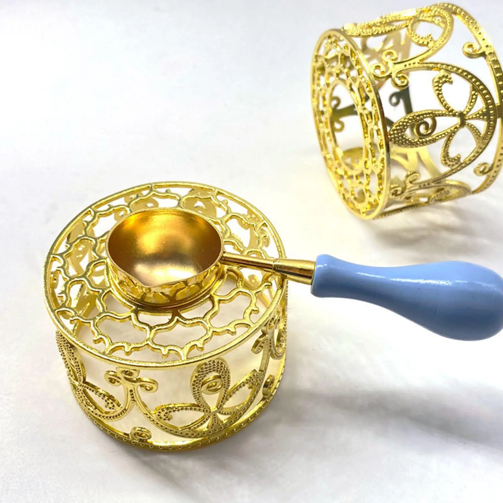 الحديد الفن ختم من الشمع دفئا العتيقة نمط فرن صهر موقد لصندوق هدايا سجل القصاصات DIY المشاريع