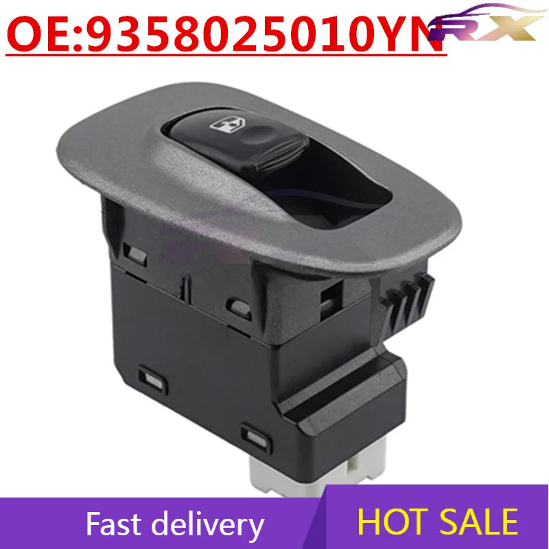 

OEM: 9358025010YN Automobile accessories glass lifter 5-pin switch orange light For Hyundai Accent