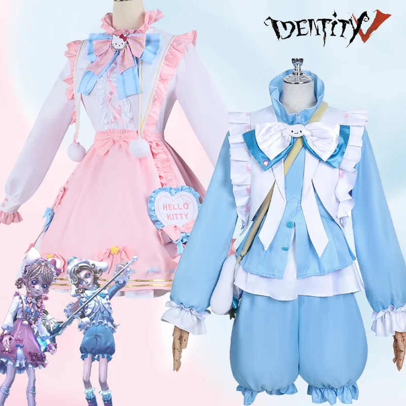 

Game Identity V Joseph Desaulniers Emma Woods Cosplay Costume Halloween Party Lolita Dress Uniform for Adult Women Men Role Play