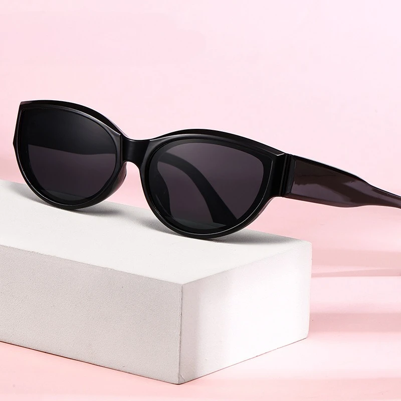 

Женские солнцезащитные очки INS в стиле ретро, солнцезащитные очки «кошачий глаз», маленькая оправа, женские стильные очки, оттенки UV400