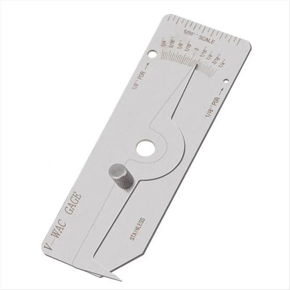 A75K V- Single Weld Gage Welding Inspection Thread Gauge Inch Checks Undercut Crown Height Porosity Pits