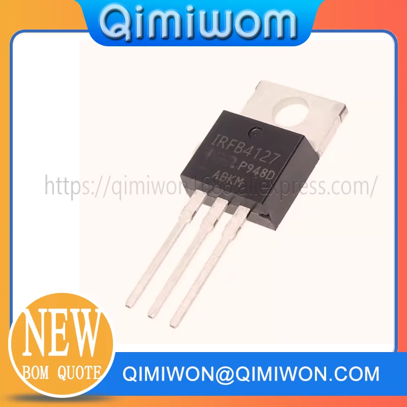 

10-50-100PCS IRFB4127PBF IRFB4127 TO-220 100%New Original N-channel 200V 76A field effect transistor (MOSFET)