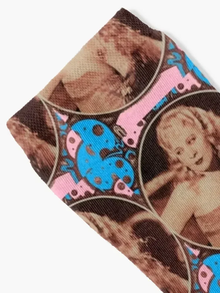 Mae West Sex Siren Socks cycling Stockings man cotton Rugby Women's Socks Men's