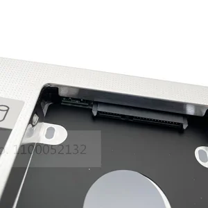Aluminium Second HDD SSD Festplattenfall Caddy Optical Case 12,7 mm SATA für Samsung RV520 RV720 R710 Q318 RC710 NP300E4A 6 Hauptverkäufe NP300E4A - №6