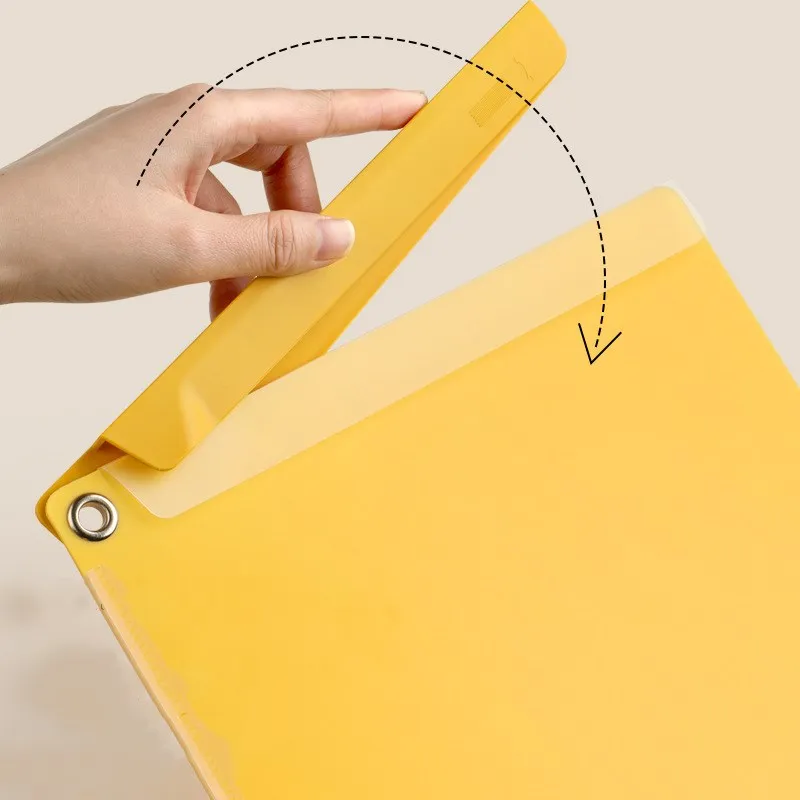A4 File Folder Clipboard Drawing Writing Pad Multi Functional Student Test Paper Storage Folder Document Organizer Stationery