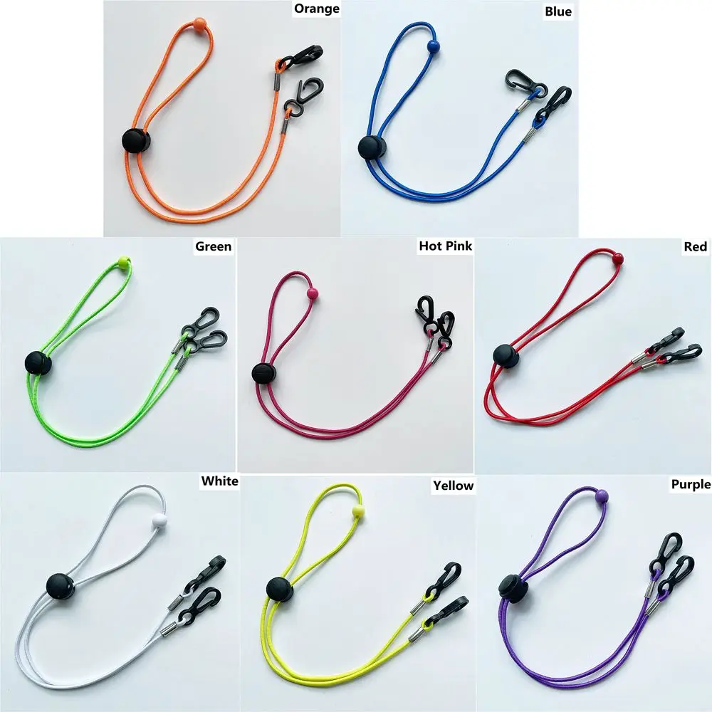 1PC 70cm Fashion Glasses Chain for Women Women Nylon Anti Slip Ribbon Clip Mask Holder Neck Strap Lanyard Spectacle Cord