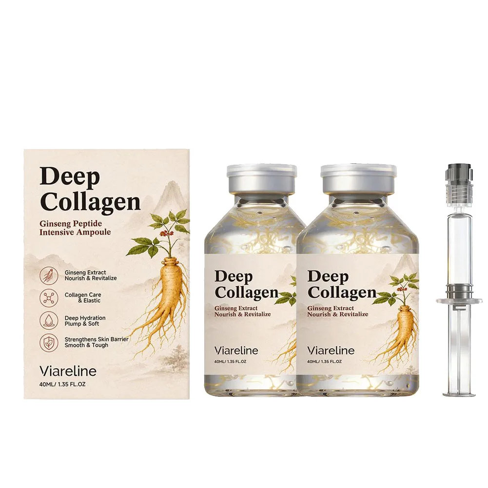 Ginseng  Peptide Intensive Lifting Ampoule Firming Hydrating Lifting Smooth Fine Lines Face Skin Care Set Daily Nourishing Essen