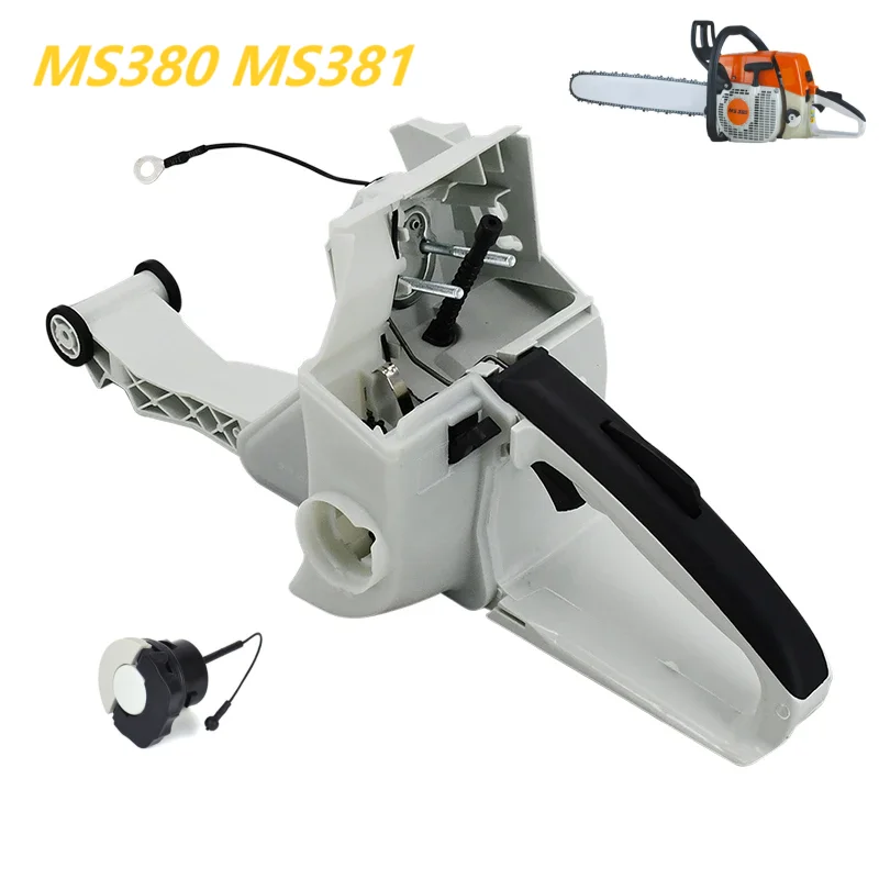 381 Durable Fuel Tank Cap Fit STIHL Chainsaw MS380 038 Magnum MS381 038 AV Gas Tank Housing Back Rear Handle Assy 1119 350 0852