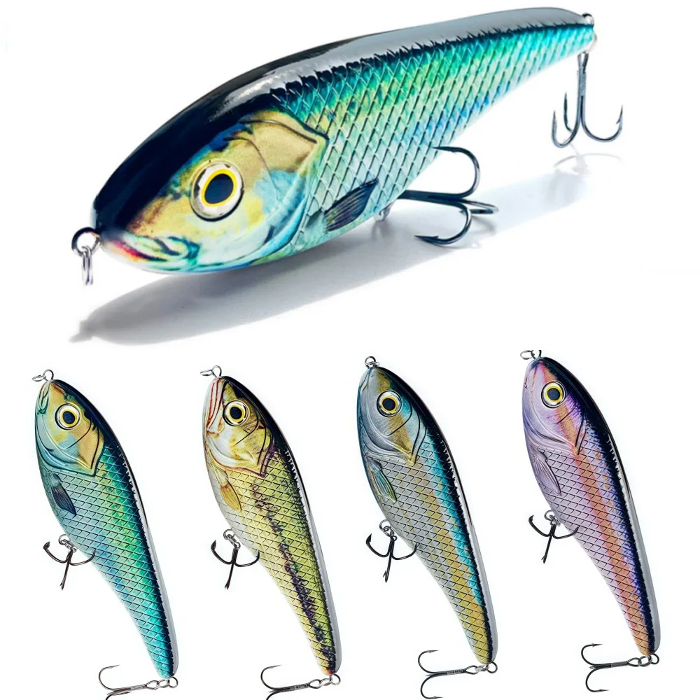 81g 15cm Sinking  Simulation ABS Material Pike Fishing Lure VIB Freshwater & Saltwater Universal Tackle Saltwater Fishing Lure