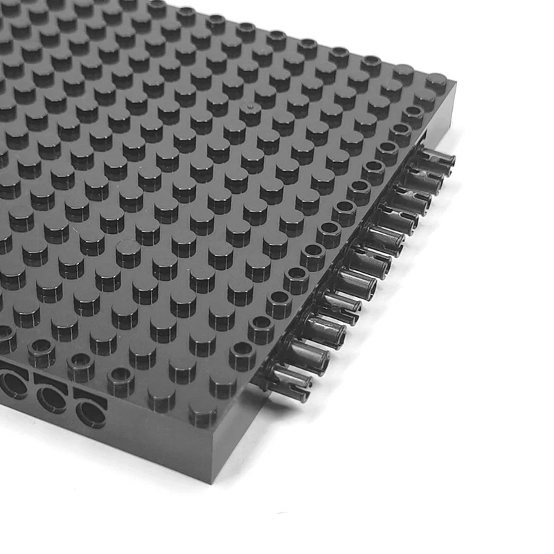 Special Building Block Bricks Technic 16x16x1 1/3 with Holes Bottom Plates Plugable Splicing Bases for Model Construction