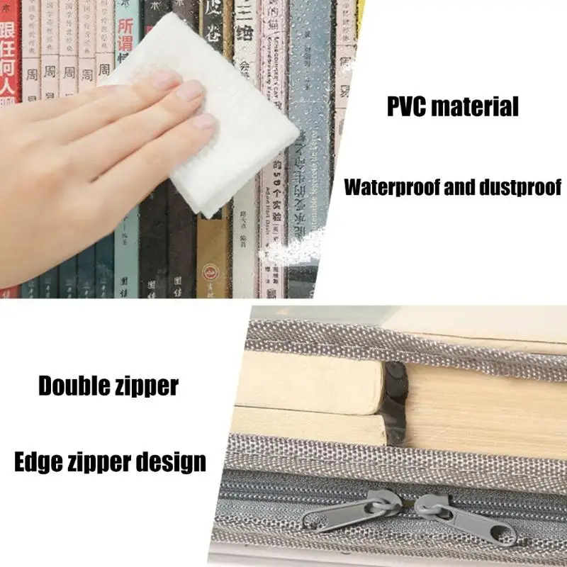 G8TA BOOK BOOK BOX BOX กันน้ำกล่องเก็บหนังสือกล่องหนังสือจัดเก็บหนังสือที่จัดเก็บเสื้อผ้าล้างเสื้อผ้าสำหรับครัวเรือนในหอพัก