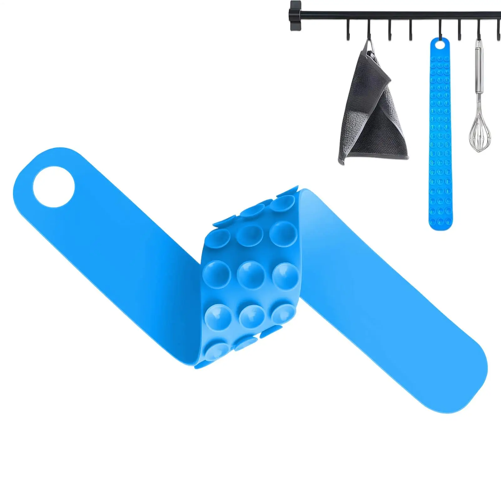 Kitchen Thawing Belt Silicone Sink Meat Defrost Fixator Fast Food & Fish Thaw Tool For Home Cooking, Restaurant, Camping, BBQ
