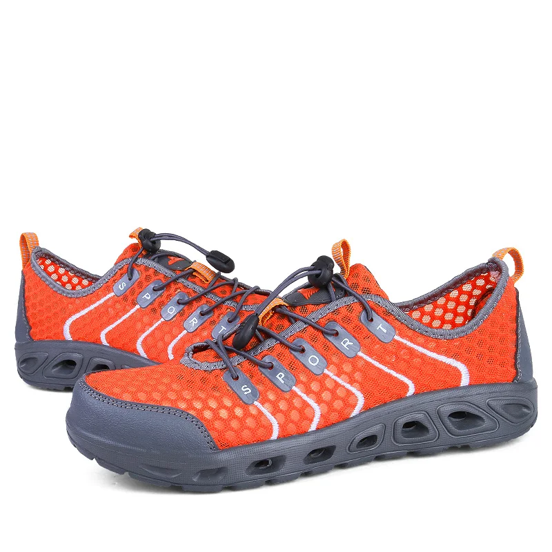 Zomer Wandelschoenen Unisex Casual Outdoor Mesh Sneakers Vrouwen Antislip Hardloopsport Vetertrekkingschoeisel Mannen Wandelen